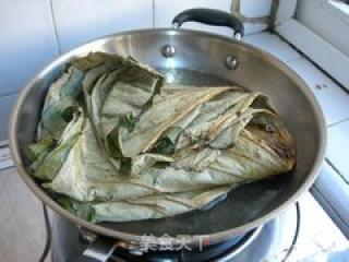 Honey Sauce with Plum Pork and Lotus Leaf Rice recipe