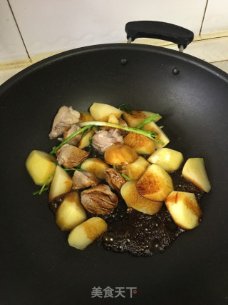 Roasted Potato Duck Leg with Pineapple Beer recipe