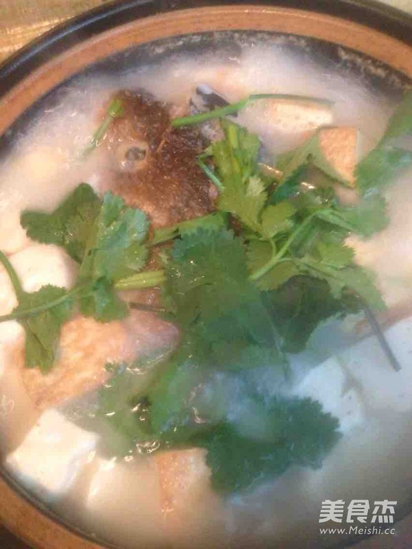 Tofu Fish Head Casserole recipe