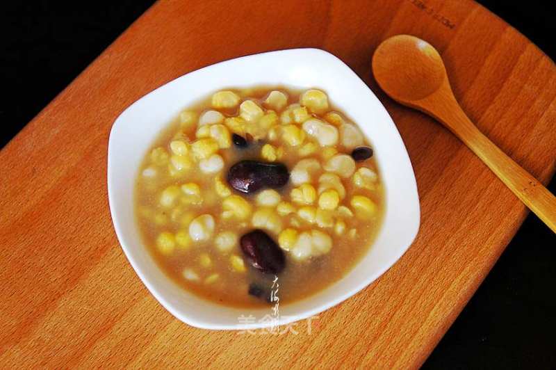 Ballast Congee with Black Beans and Red Dates recipe