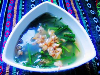 Leek Boiled Clam Meat recipe