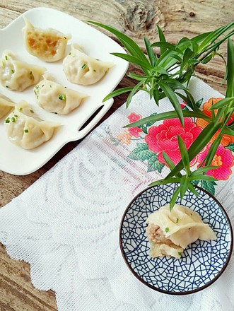 Fried Dumplings in Soup recipe