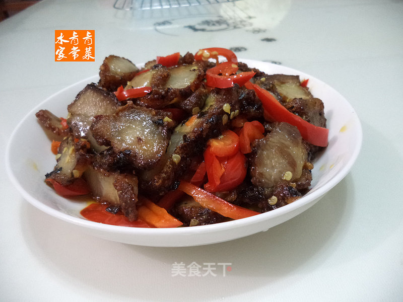 Stir-fried Rice Noodle Meat with Red Pepper