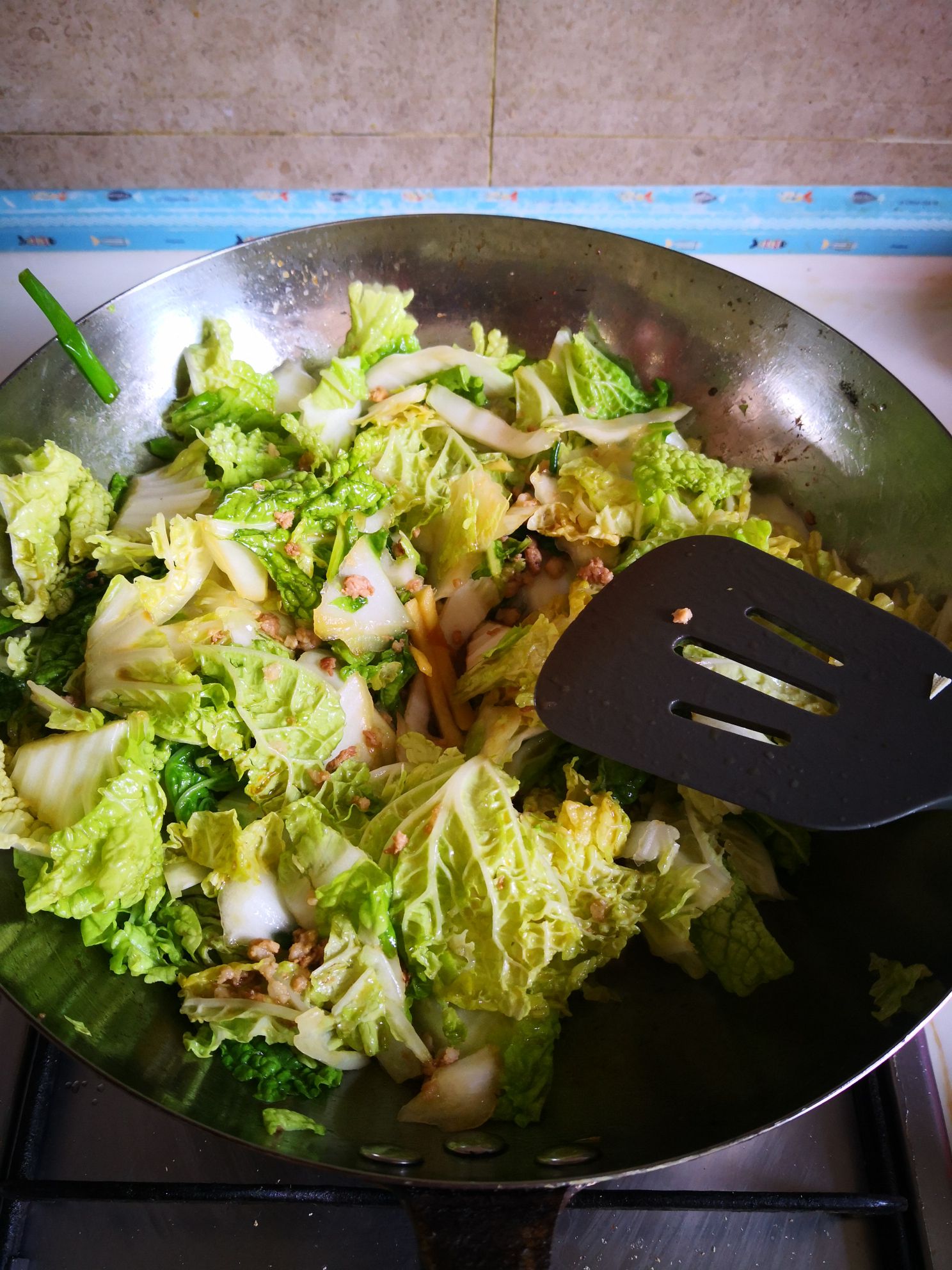 Cabbage Stewed Bean Curd recipe