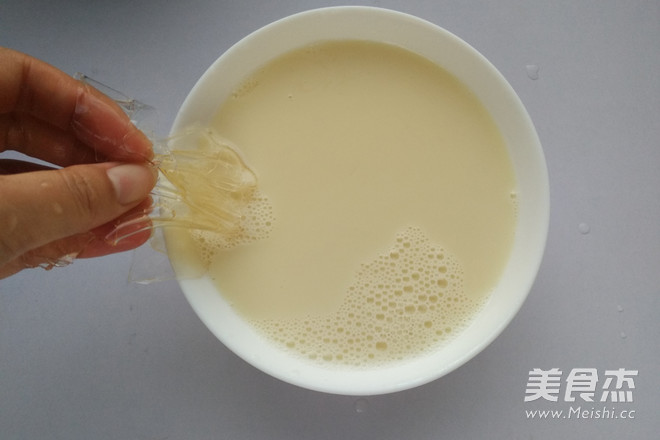 Two-color Soy Milk Pudding recipe