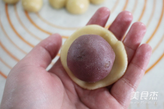 I Love You-taro Mooncake recipe