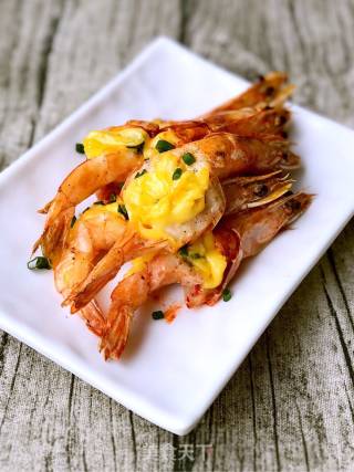 #四session Baking Contest and It's Love to Eat Festival# Grilled Shrimps with Black Pepper Cheese recipe