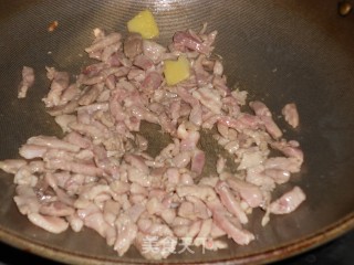 Garlic Stalks Fried Fragrant and Dried recipe