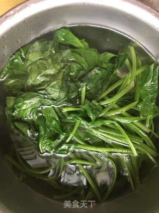 Spinach with Sesame Seeds recipe