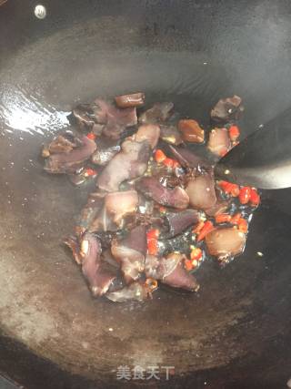 Stir-fried Winter Bamboo Shoots with Bacon recipe