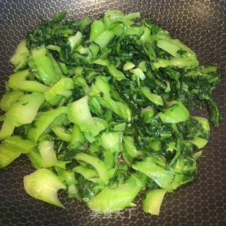 Stir-fried Mustard Greens recipe