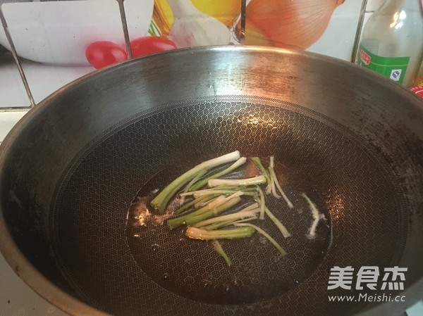 Baby Abalone with Scallion Oil recipe