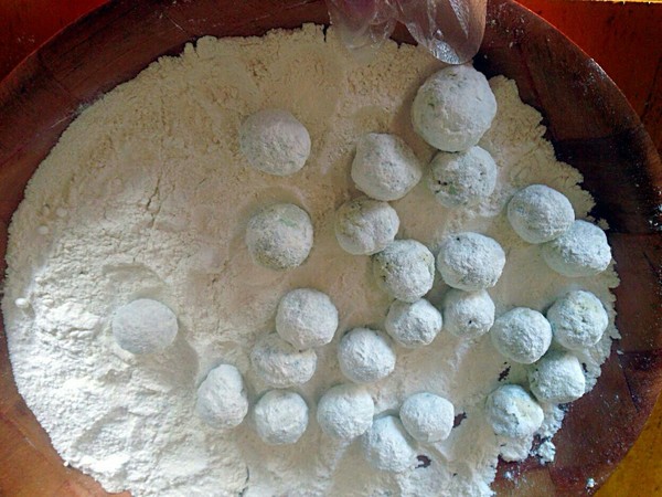 White Vegetarian Meatballs recipe