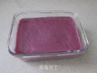 【purple Sweet Potato Cake】 recipe