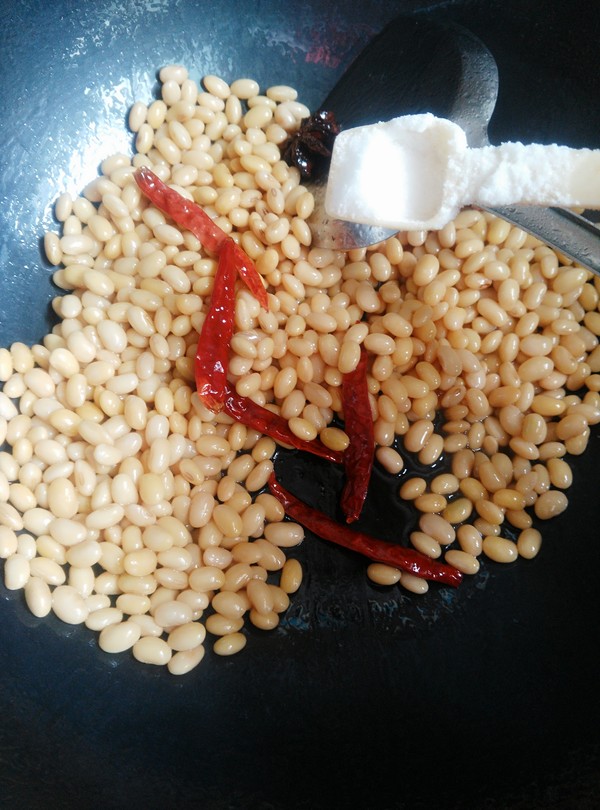 Spicy Soy Beans recipe