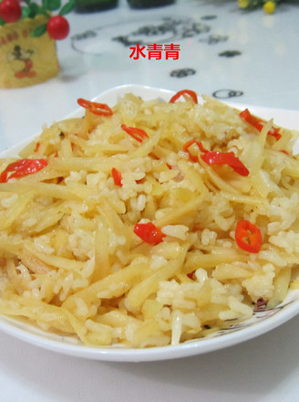 Potato Shredded Curry Rice recipe