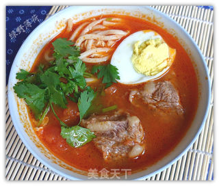 Tomato Beef Noodle recipe