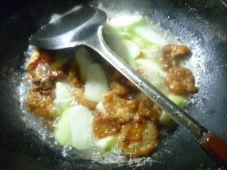 Stir-fried Lard Residue to Bloom at Night recipe