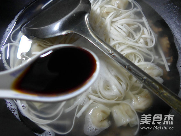 Shrimp Wonton Noodle Soup recipe