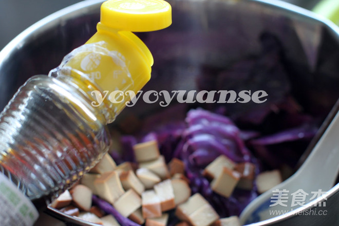 Purple Cabbage Salad recipe