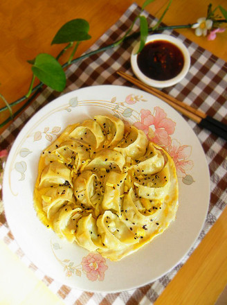 Egg Fried Dumplings recipe