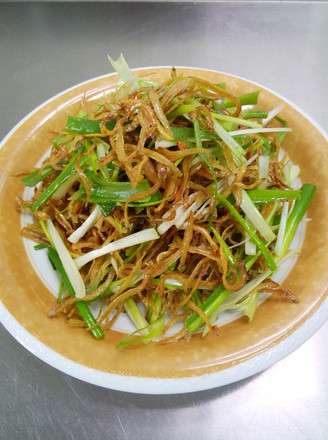 Whitebait with Shallots recipe