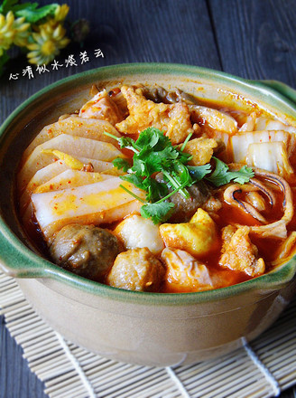 Hot and Sour Kimchi Pot recipe