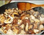 Grilled Gluten with Mushrooms recipe