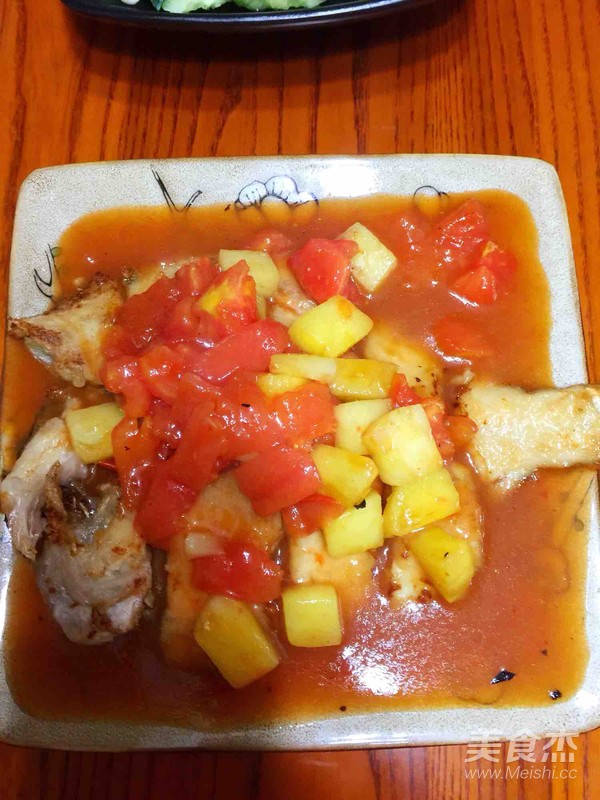 Butterfly Fish in Tomato Sauce recipe