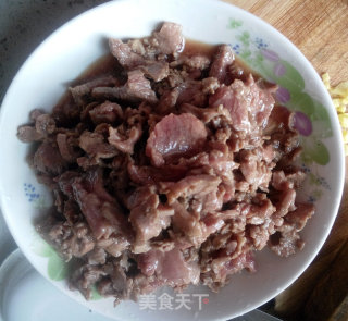 Shredded Beef with White Radish recipe