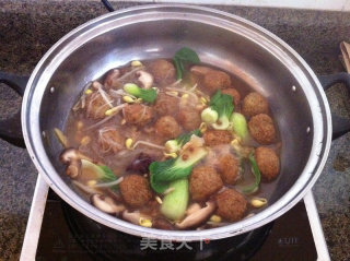 Mung Bean Noodle Soup recipe