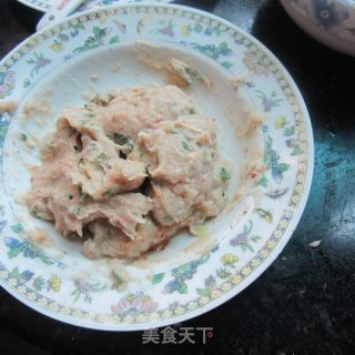 Lettuce and Fish Dumplings recipe