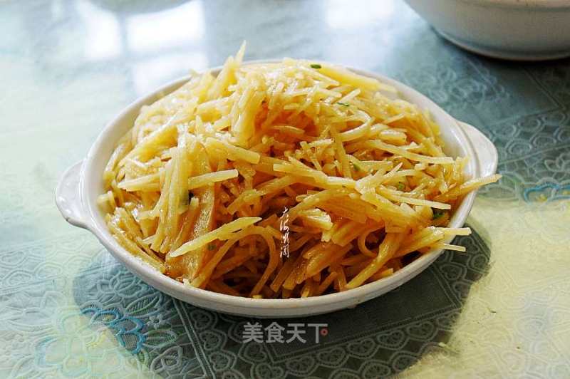 Vegetarian Fried Potato Shreds recipe