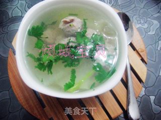 Winter Melon Boiled Beef Balls recipe