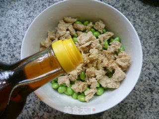 Drunk Bran Mixed with Edamame recipe