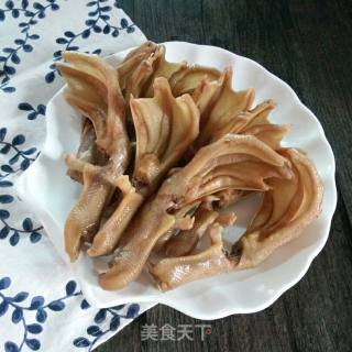 Braised Duck Feet recipe