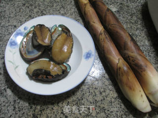 Abalone Grilled Bamboo Shoots recipe