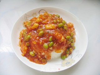 Make The Rice Super Delicious-flavored Tomato Sauce Shrimp Rice recipe