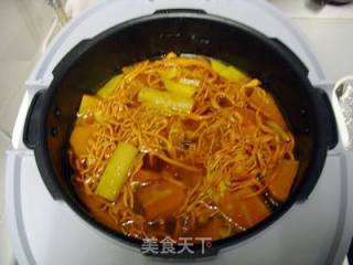 Trial Report of Joyoung Boiling Pressure Cooker [cordyceps Flower Pumpkin Big Bone Soup] recipe