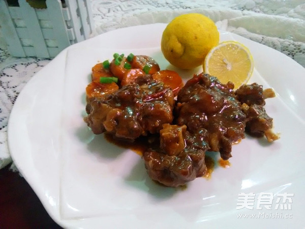 Braised Oxtail in Red Wine recipe