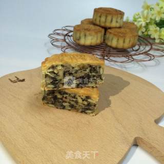 #新良first Baking Competition# Cantonese-style Five-ren Moon Cakes recipe