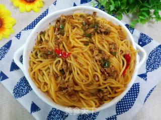 Corn Noodles with Sauce recipe