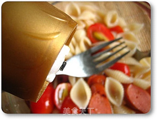 Summer Light Food Series-olive Oil Italian Clam Shell Powder Salad recipe