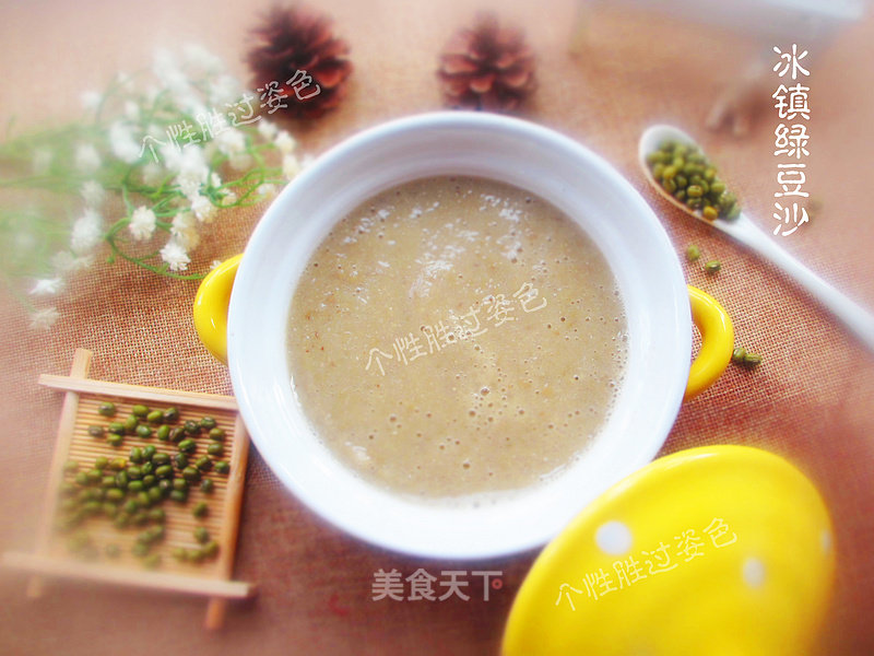 Iced Mung Bean Paste recipe