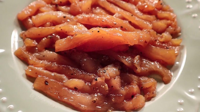 Microwave Dried Chicken Breast recipe