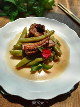 Kidney Bean Braised Pork Ribs recipe