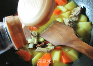 Curry Ribs with Carrots and Potatoes recipe