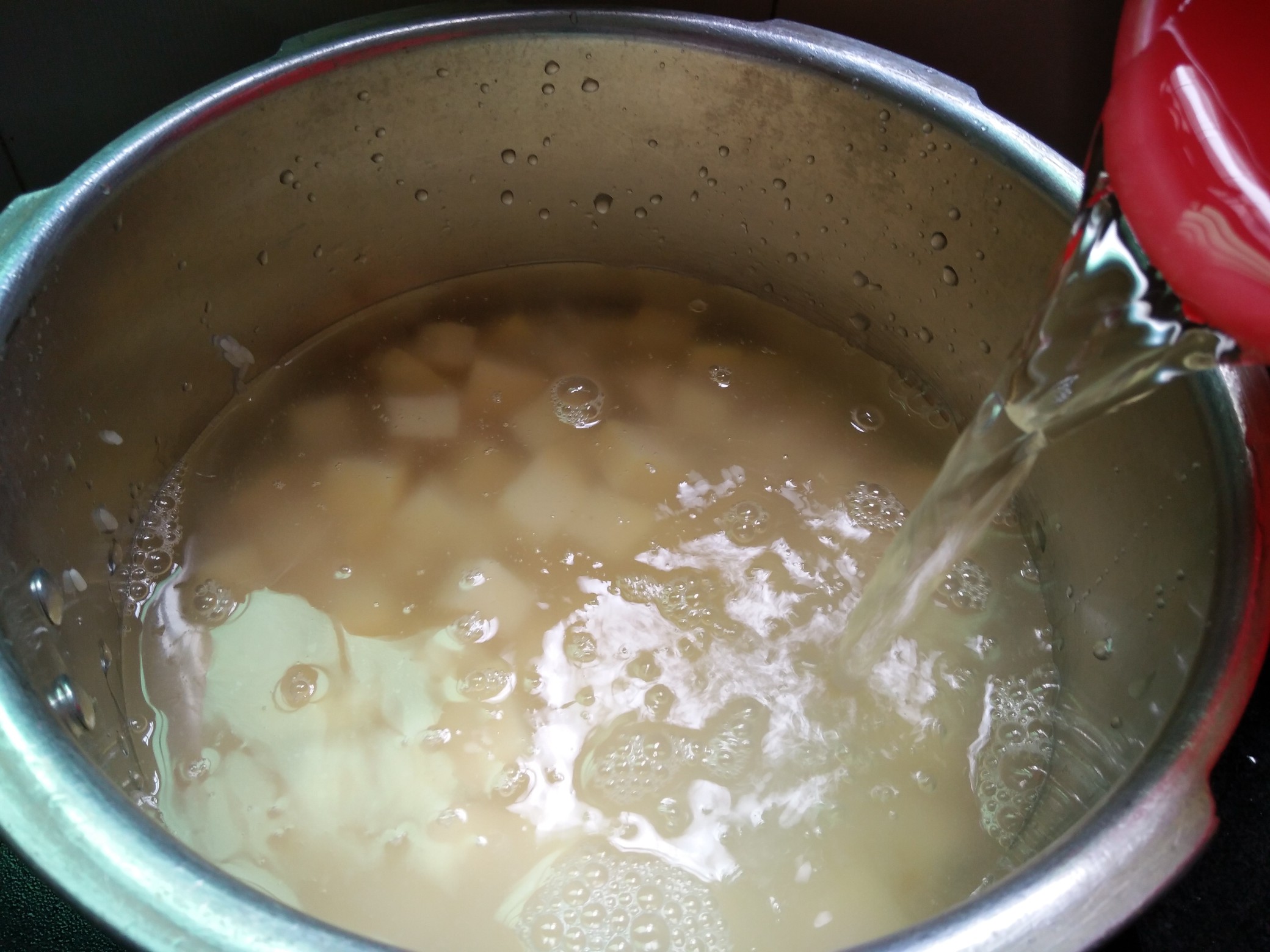 Yellow Heart Sweet Potato Congee recipe