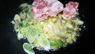 Minced Pork Carrots~super Food recipe