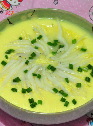 Noodle Fish Steamed Custard recipe